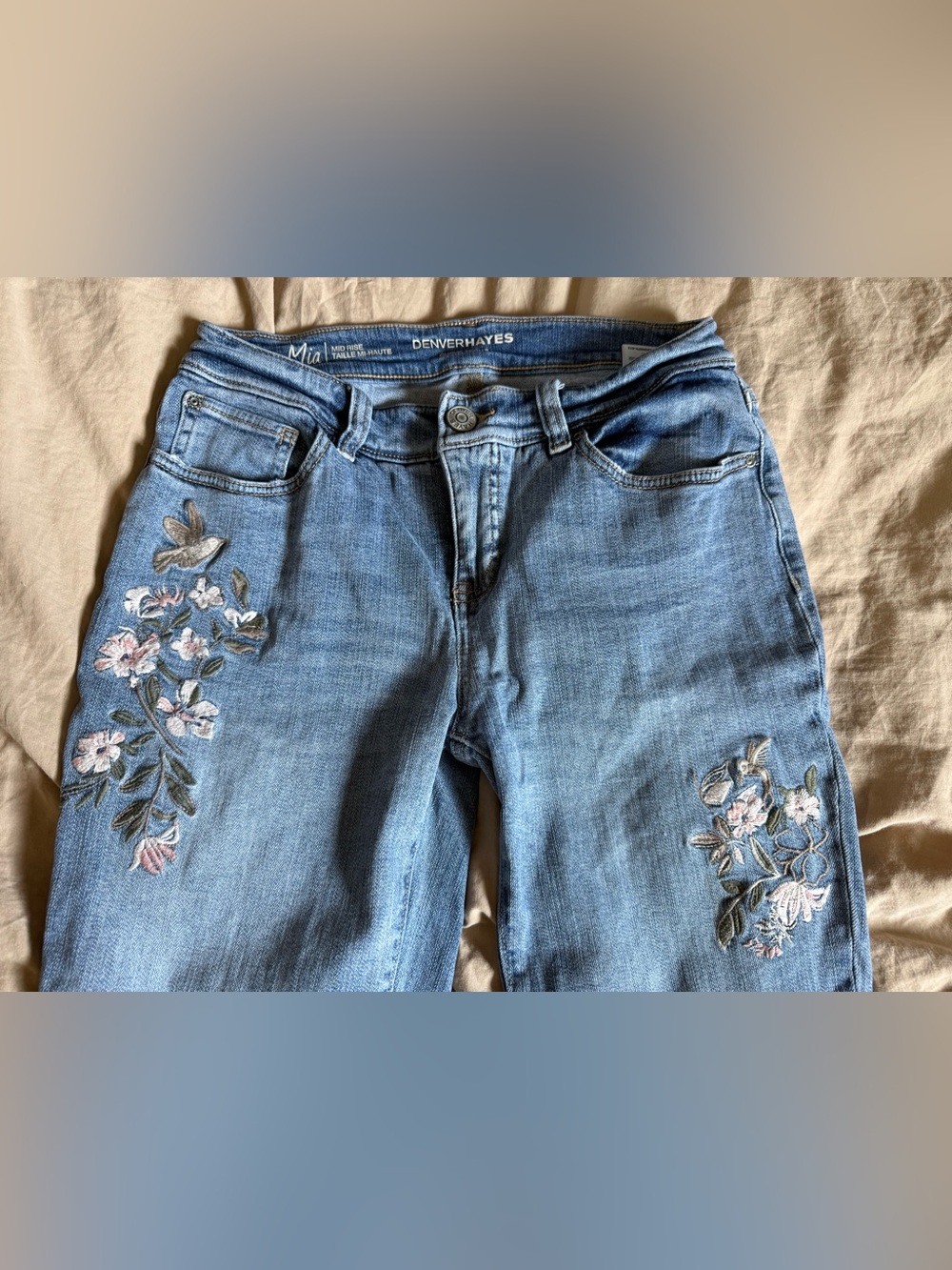 Denver Hayes embroidered jeans - wmns 4